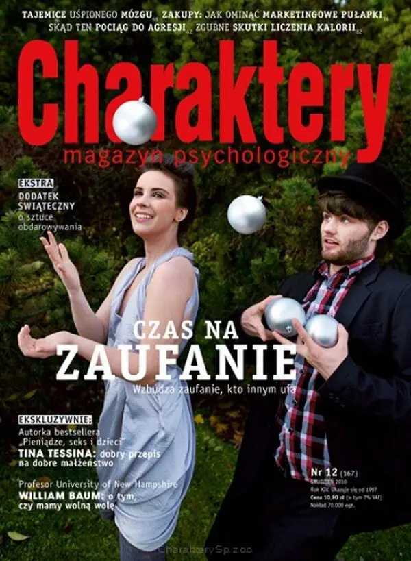 Grzech nie kupić, Charaktery 12 2010
